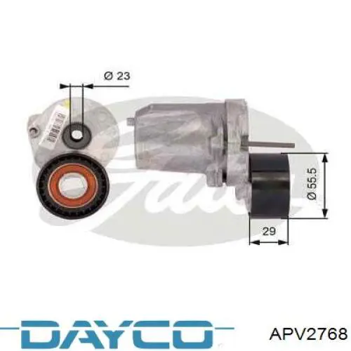 Comprar APV2768 Dayco Tensor de correa poli V 