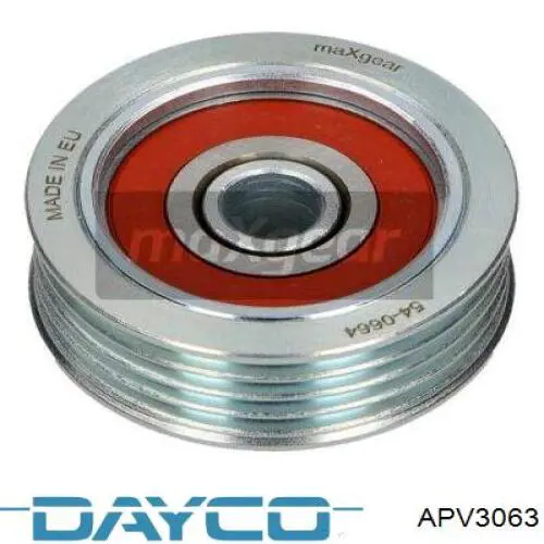 APV3063 Dayco rodillo, correa trapecial poli v