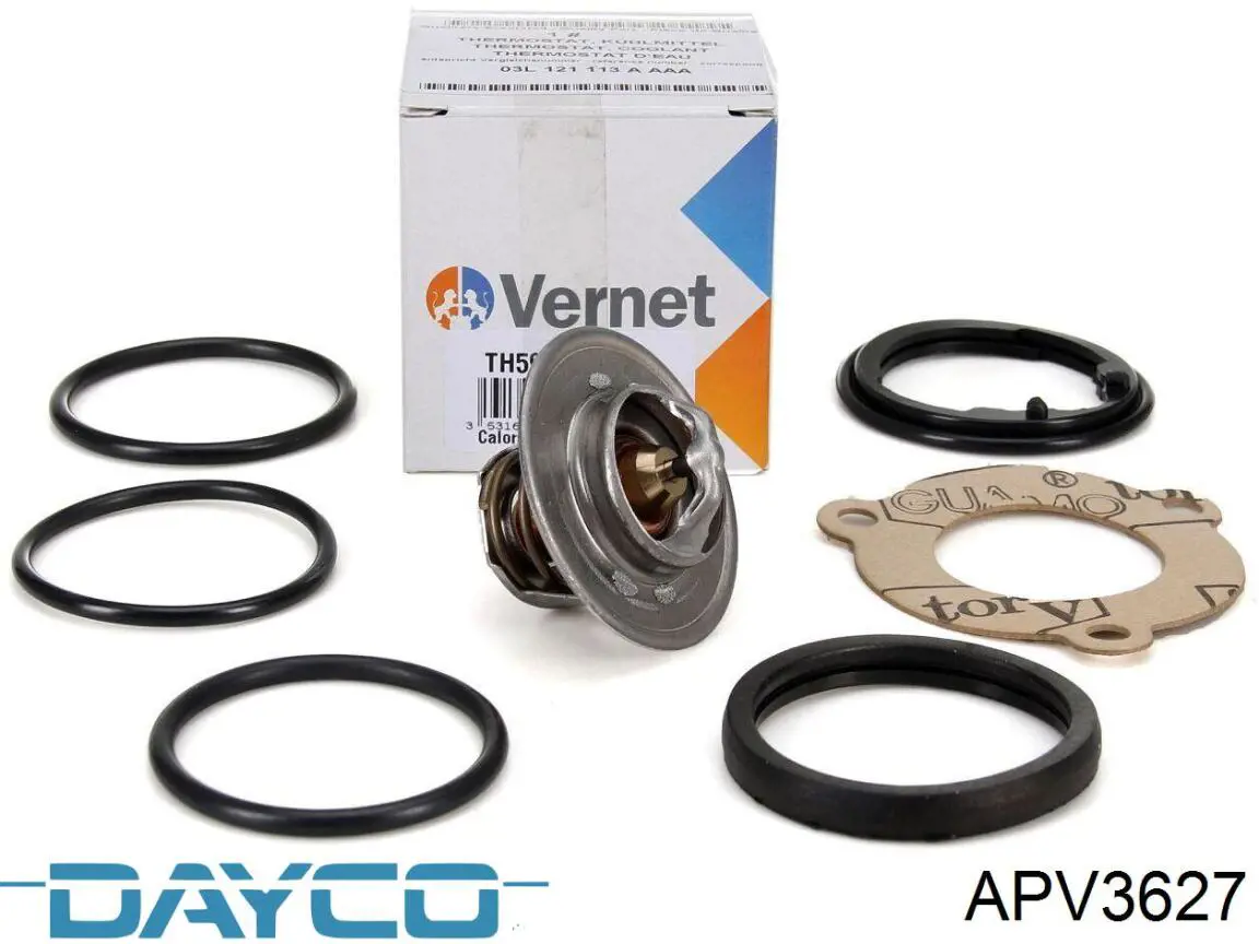 Tensor de correa poli V APV3627 Dayco