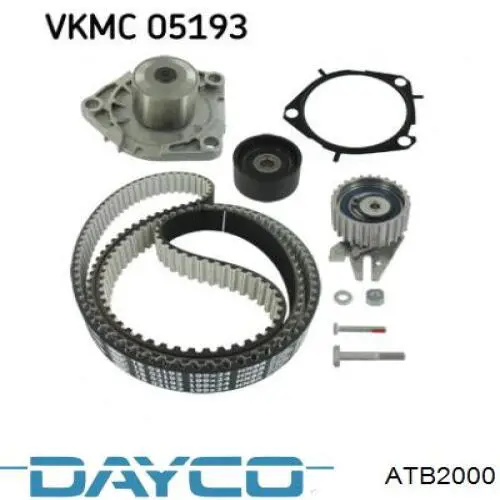 Rodillo intermedio de correa dentada Dayco ATB2000