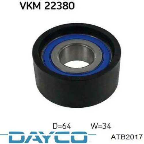Tensor de la correa de distribución Dayco ATB2017 precio, desde 26,44 EUR