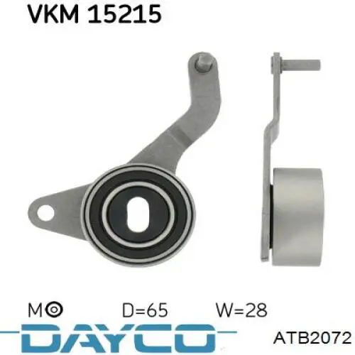 Tensor de la correa de distribución Dayco ATB2072 precio, desde 26,95 EUR