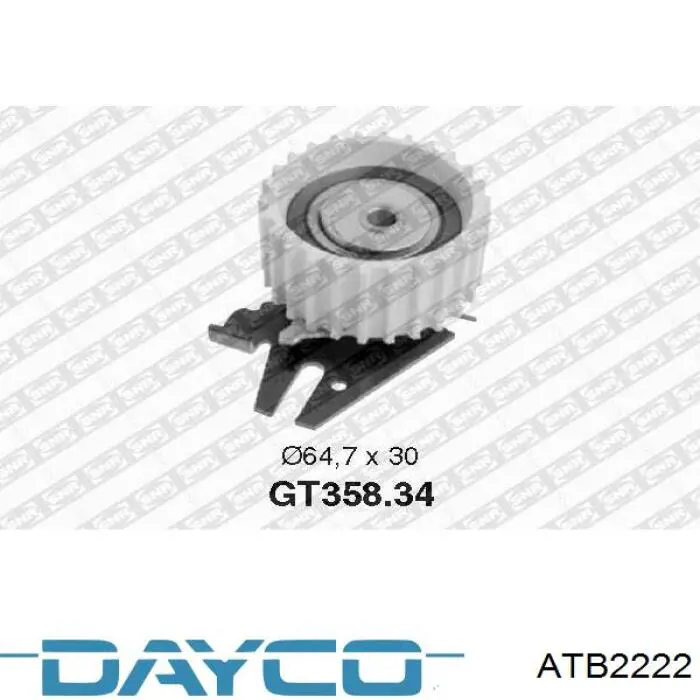 ATB2222 Dayco tensor correa distribución