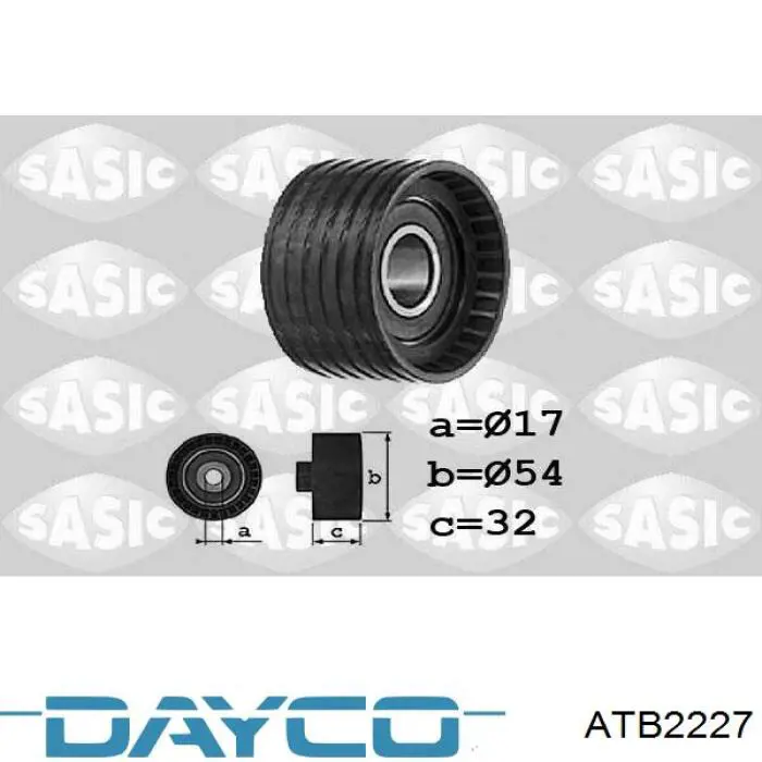 Rodillo intermedio de correa dentada Renault Espace 4 JK0