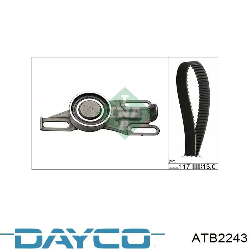 ATB2243 Dayco rodillo, cadena de distribución