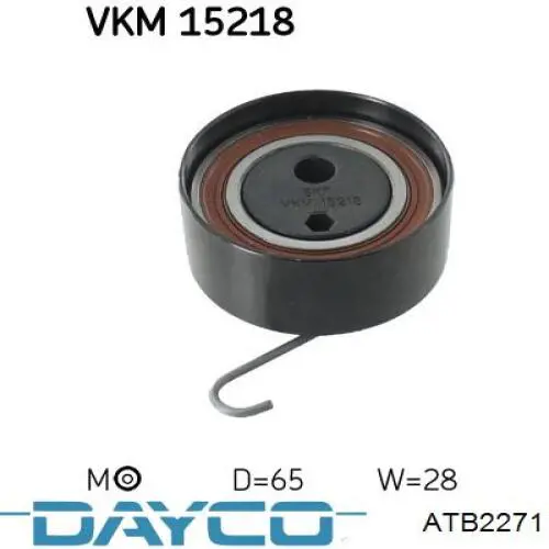 Rodillo tensor cadena Dayco ATB2271