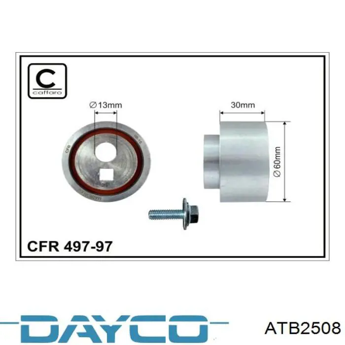 Comprar ATB2508 Dayco Tensor correa distribución