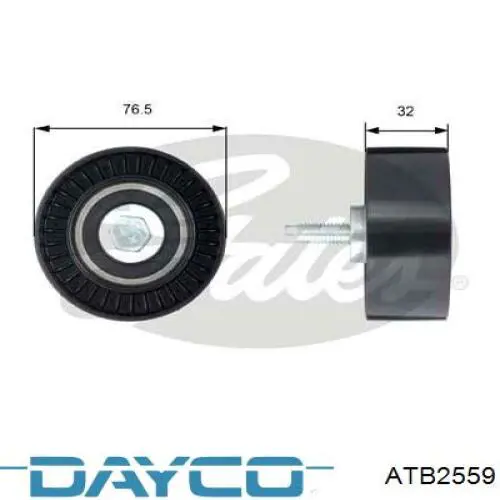 Polea correa distribución Dayco ATB2559 precio, desde 31,04 EUR