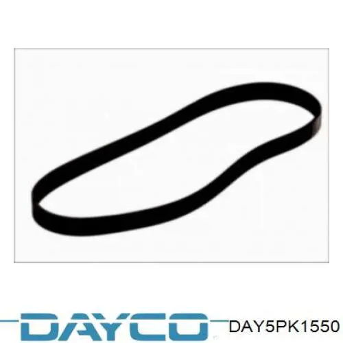 DAY5PK1550 Dayco correa trapezoidal