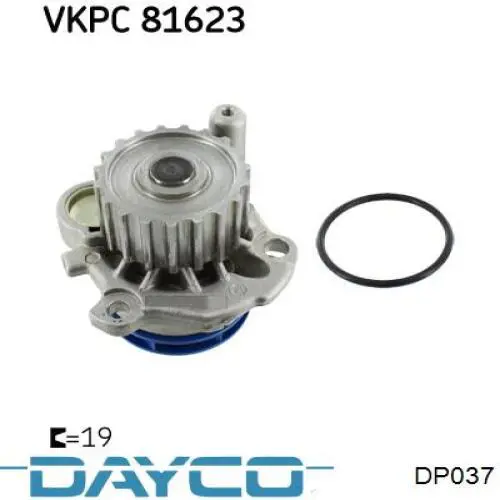 Comprar DP037 Dayco Bomba de agua para motor