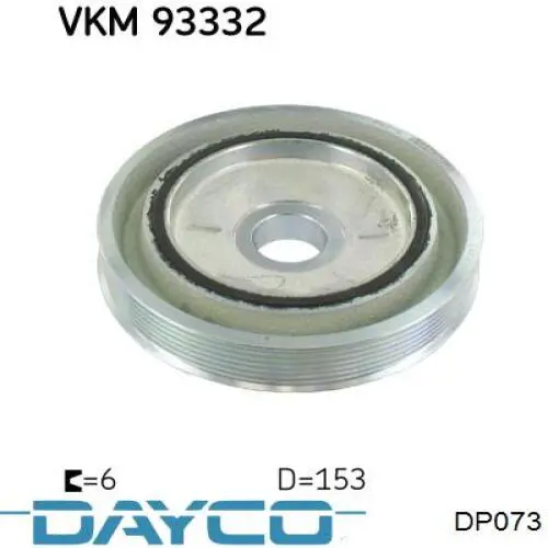 Comprar DP073 Dayco Bomba de agua para motor