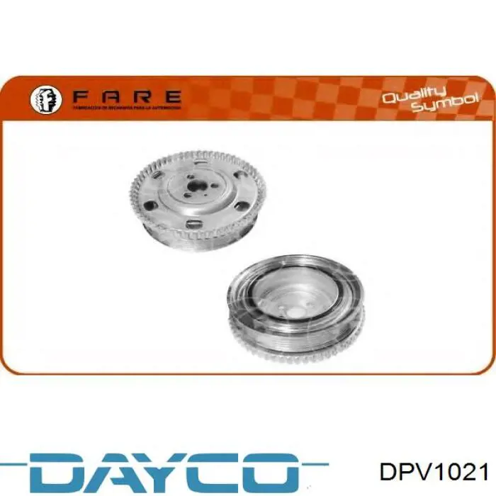 Polea del cigüeñal Dayco DPV1021 precio, desde 92,38 EUR