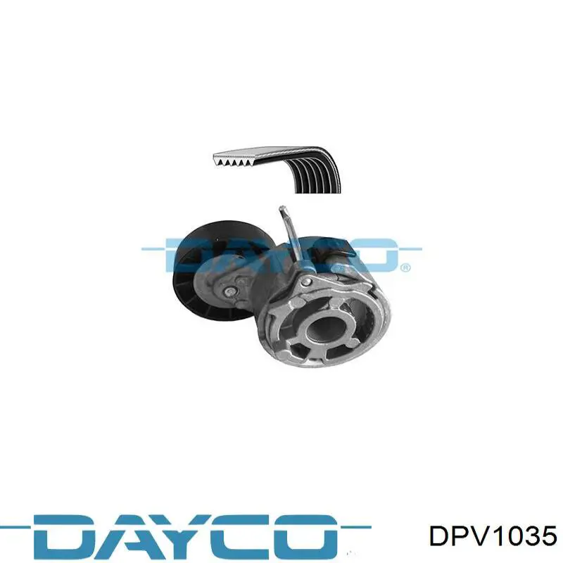 Polea de cigüeñal DPV1035 Dayco