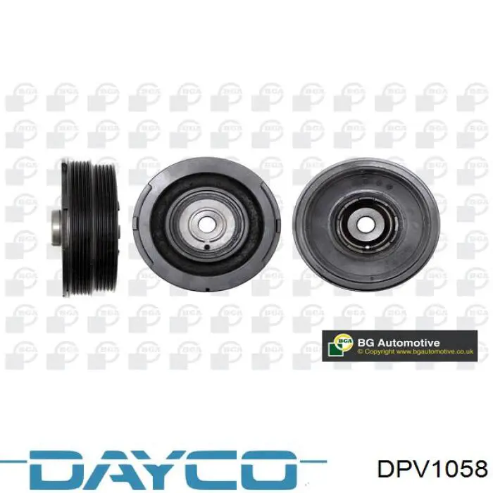 Comprar DPV1058 Dayco La polea del cigüeñal