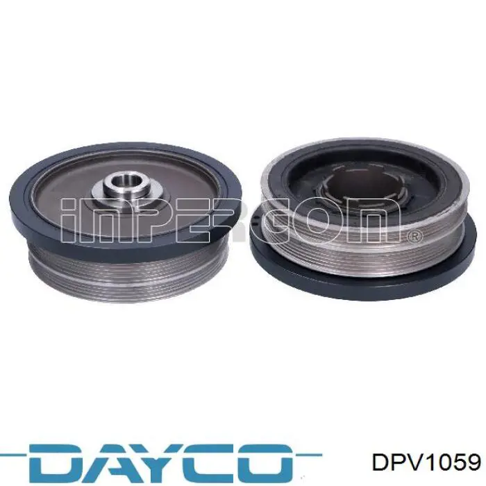 Polea del cigüeñal Dayco DPV1059 precio, desde 120,89 EUR