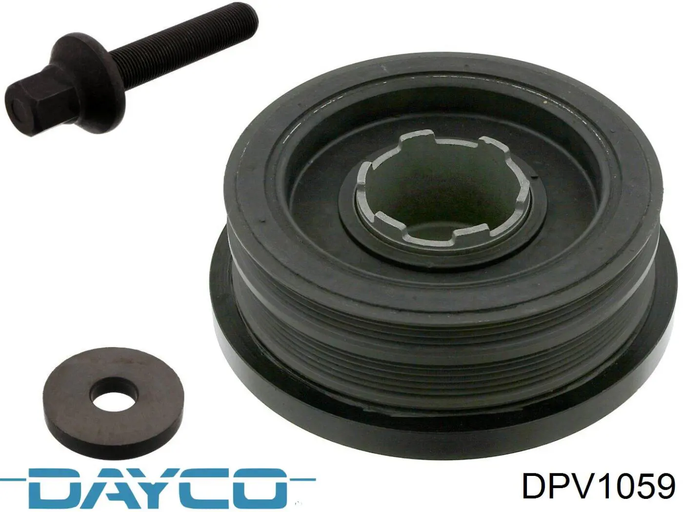 Polea de cigüeñal DPV1059 Dayco