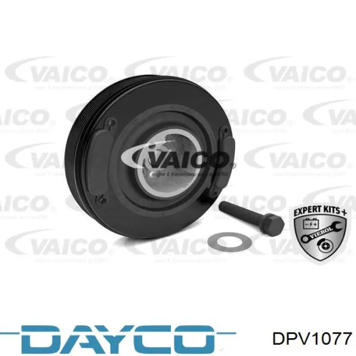 Polea del cigüeñal Dayco DPV1077 precio, desde 107,17 EUR