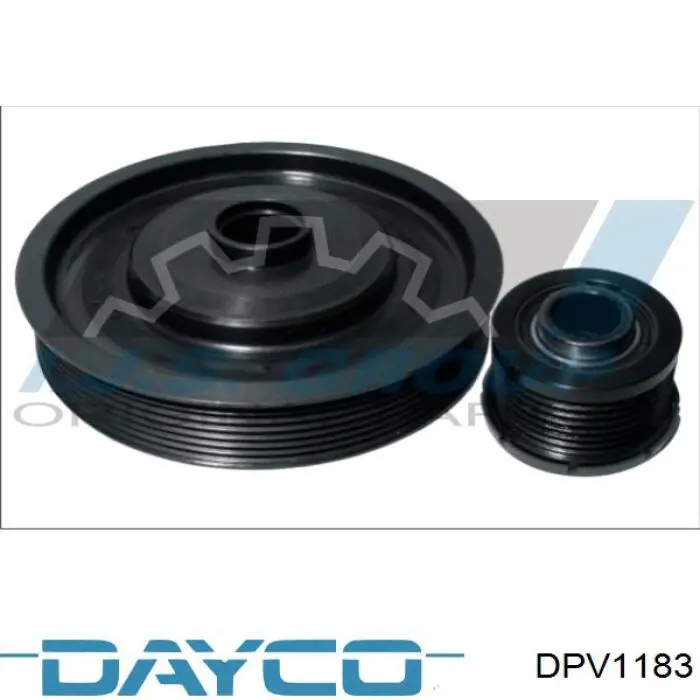 Polea del cigüeñal Dayco DPV1183 precio, desde 64,69 EUR