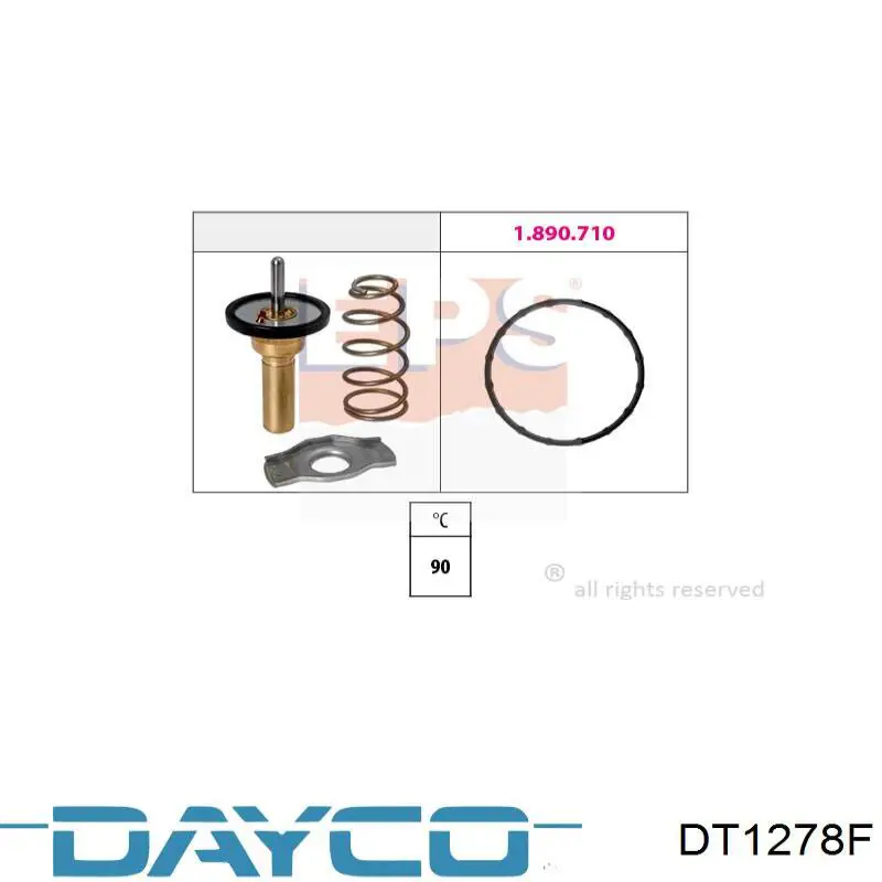 DT1278F Dayco