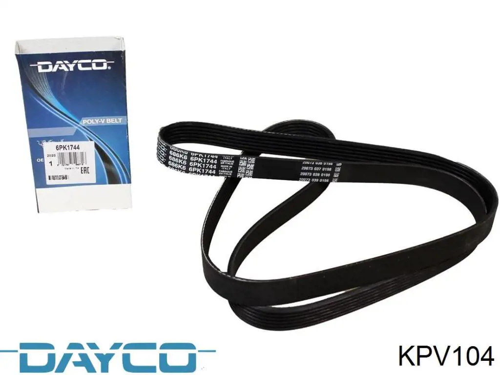 Correa de transmisión, juego Dayco KPV104 precio, desde 112,08 EUR