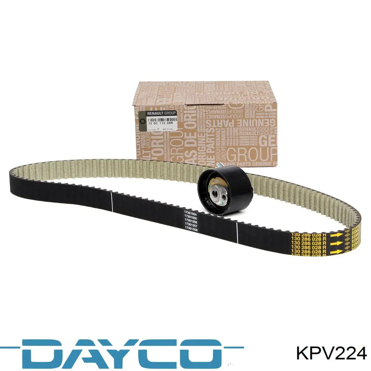 Correa de transmisión KPV224 Dayco