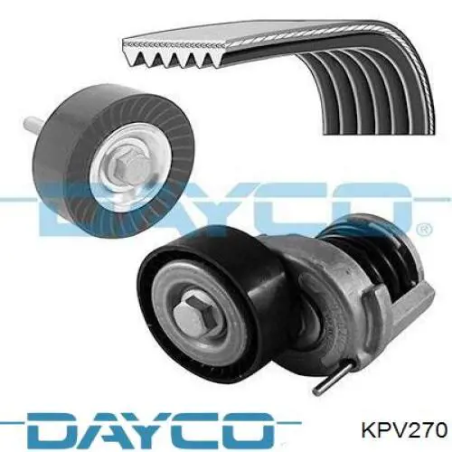 Correa de transmisión, juego Dayco KPV270 precio, desde 88,41 EUR