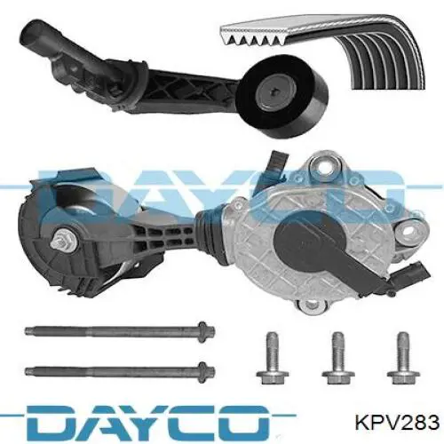 Correa de transmisión, juego Dayco KPV283 precio, desde 76,05 EUR