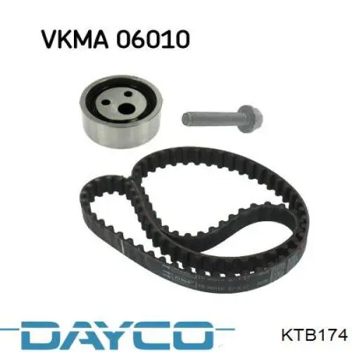 Juego de correas dentadas Dayco KTB174 precio, desde 77,34 EUR