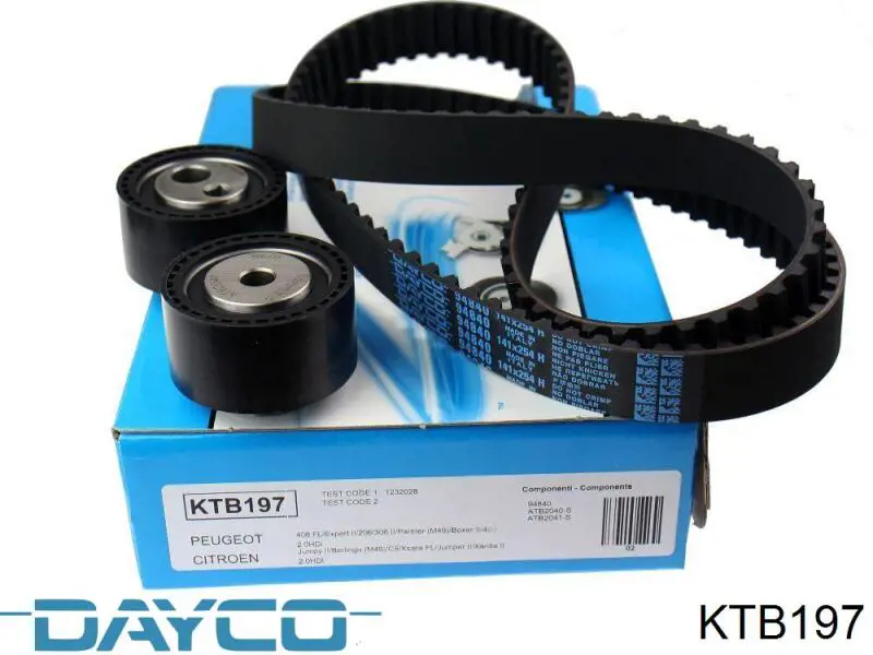 Juego de correas dentadas Dayco KTB197 precio, desde 133,86 EUR