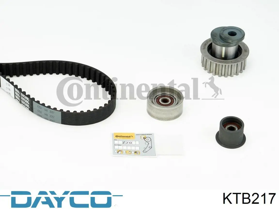 KTB217 Dayco kit de distribución