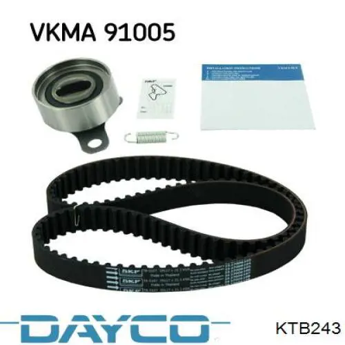 Juego de correas dentadas Dayco KTB243 precio, desde 86,38 EUR
