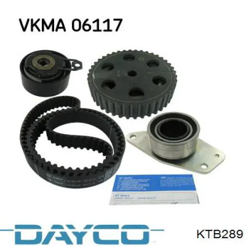 Comprar KTB289 Dayco Kit de correa de distribución