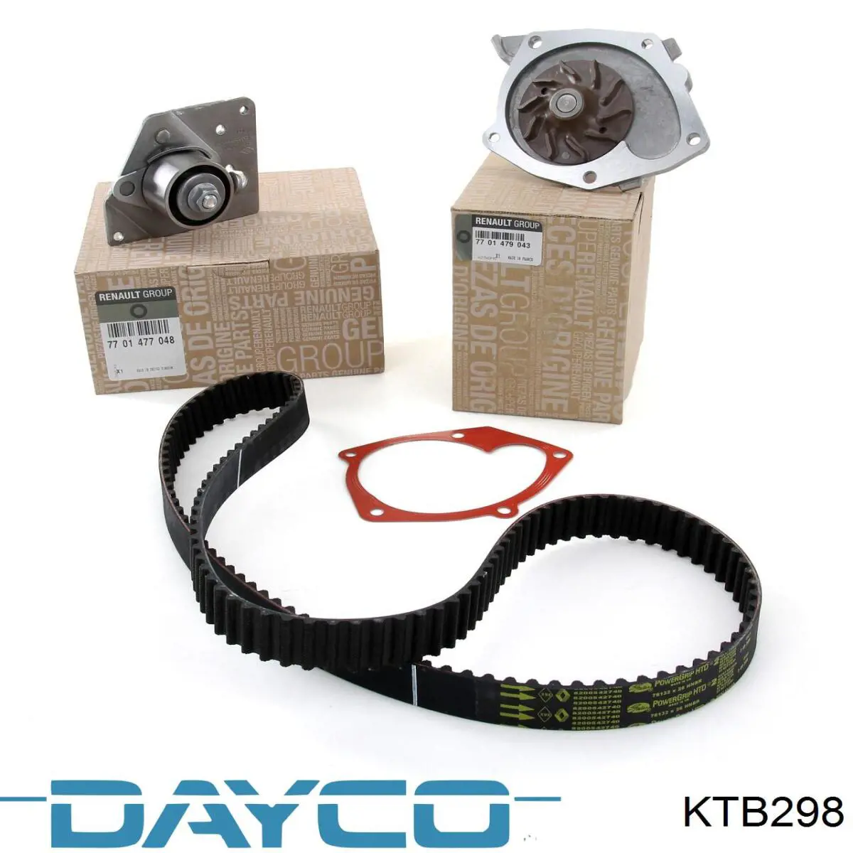 Kit de distribución KTB298 Dayco