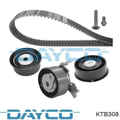 KTB308 Dayco kit correa de distribución