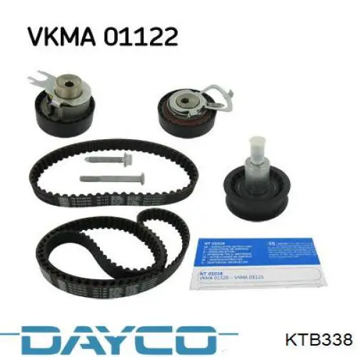Comprar KTB338 Dayco Kit de correa de distribución