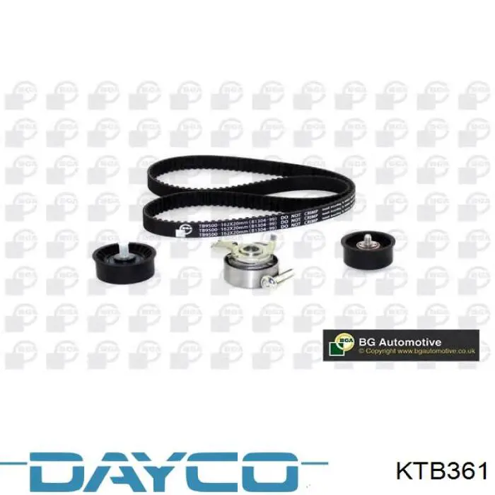 Kit de distribución KTB361 Dayco