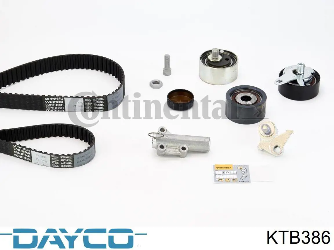 Comprar KTB386 Dayco Kit de correa de distribución