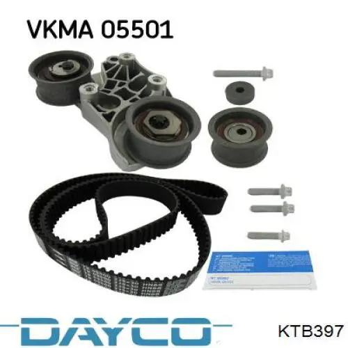 KTB397 Dayco kit de distribución