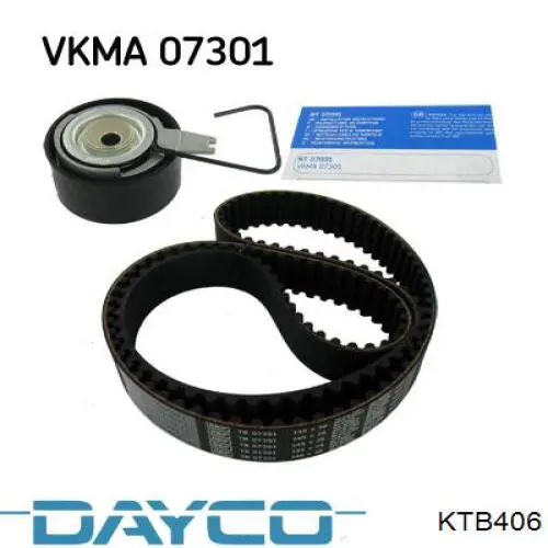 KTB406 Dayco kit correa de distribución