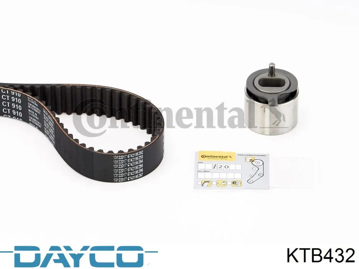 Kit de distribución GKDW0002 GMB