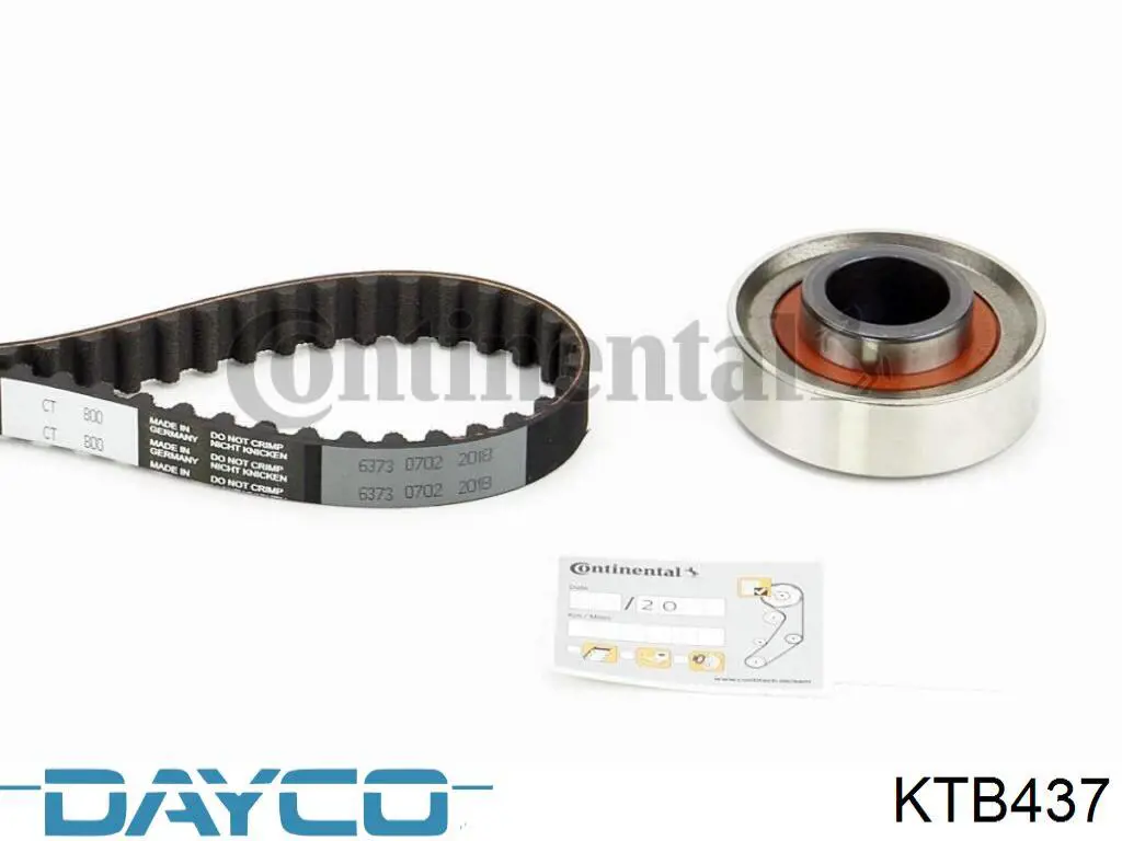 Juego de correas dentadas Dayco KTB437 precio, desde 50,74 EUR