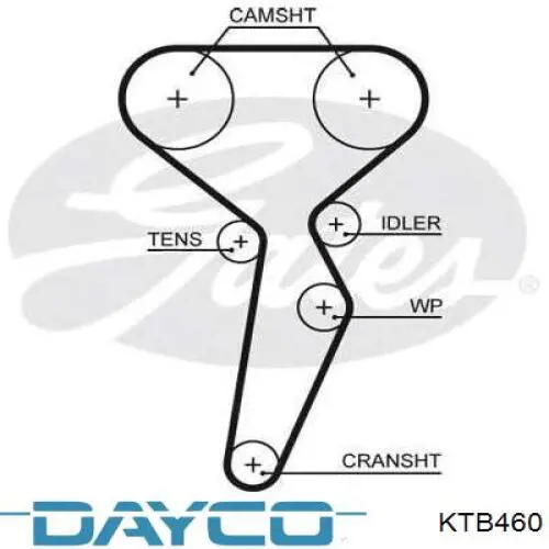 Kit correa de distribución Renault Megane 2 LM0, LM1