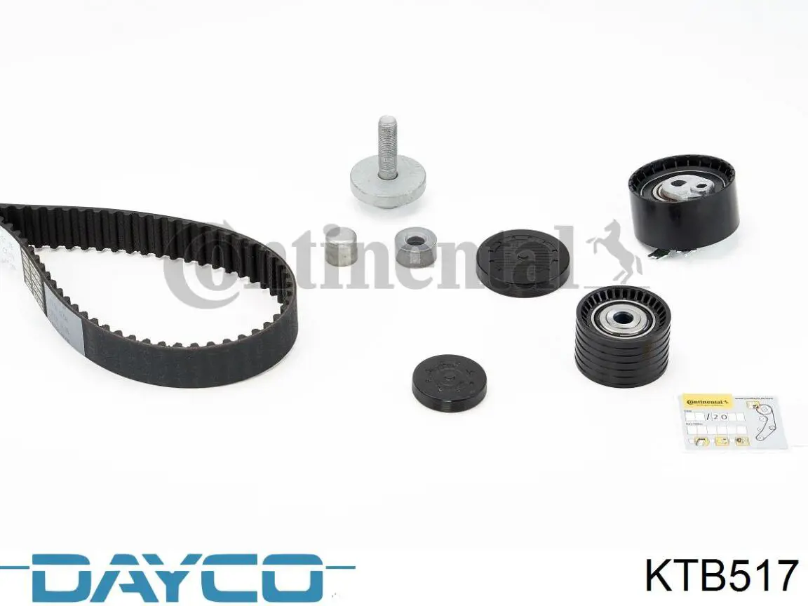KTB517 Dayco kit de correa de distribución