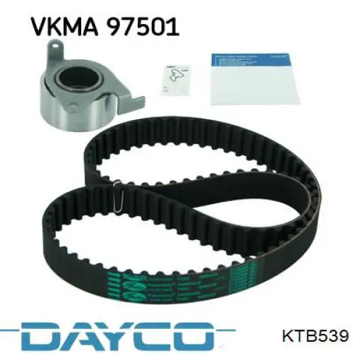 KTB539 Dayco kit correa de distribución