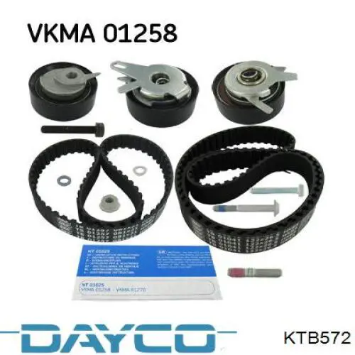 Juego de correas dentadas Dayco KTB572 precio, desde 140,07 EUR