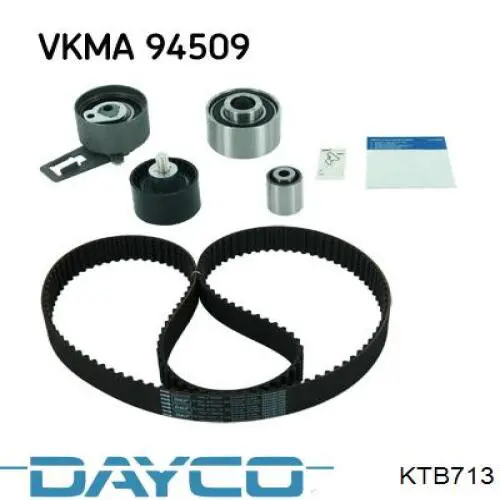 KTB713 Dayco Kit correa de distribución