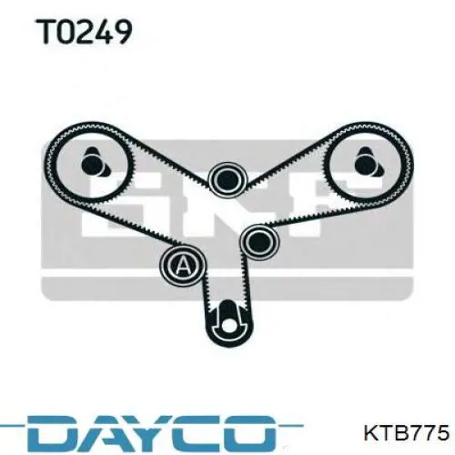 Kit de distribución KD45962 SNR