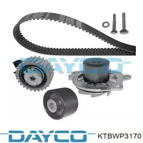 Comprar KTBWP3170 Dayco Kit de correa de distribución