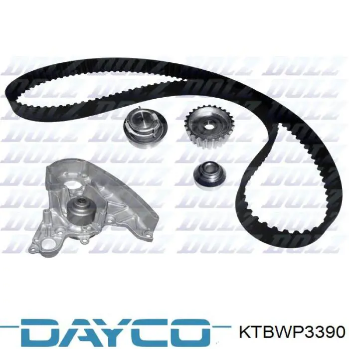 Kit de distribución KTBWP3390 Dayco