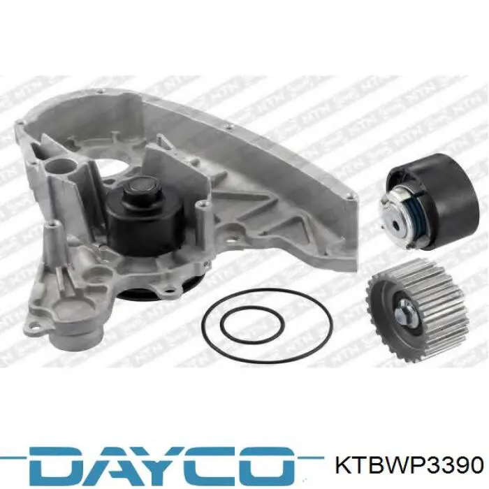 Comprar KTBWP3390 Dayco Kit de correa de distribución